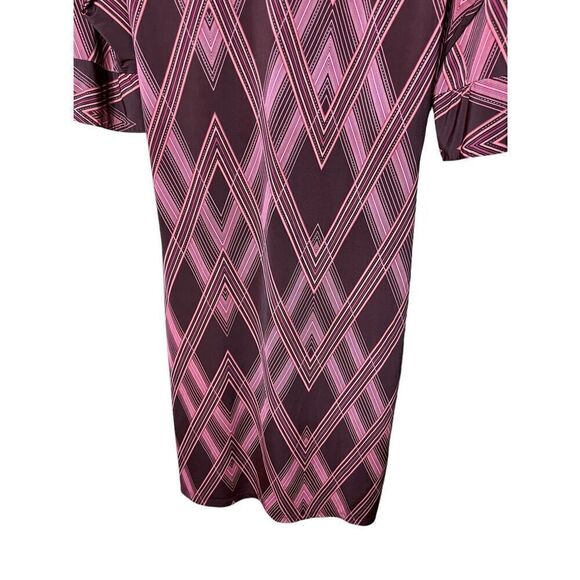 Vintage Wanted Clothing Y2K Retro Button Front MIDI Dress Size M - Picture 10 of 10